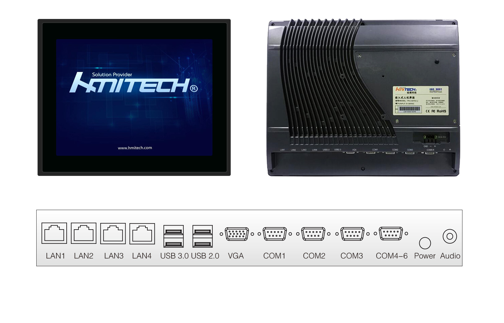 HMITECH縱系列 工業觸控平板一體機的創新與應用